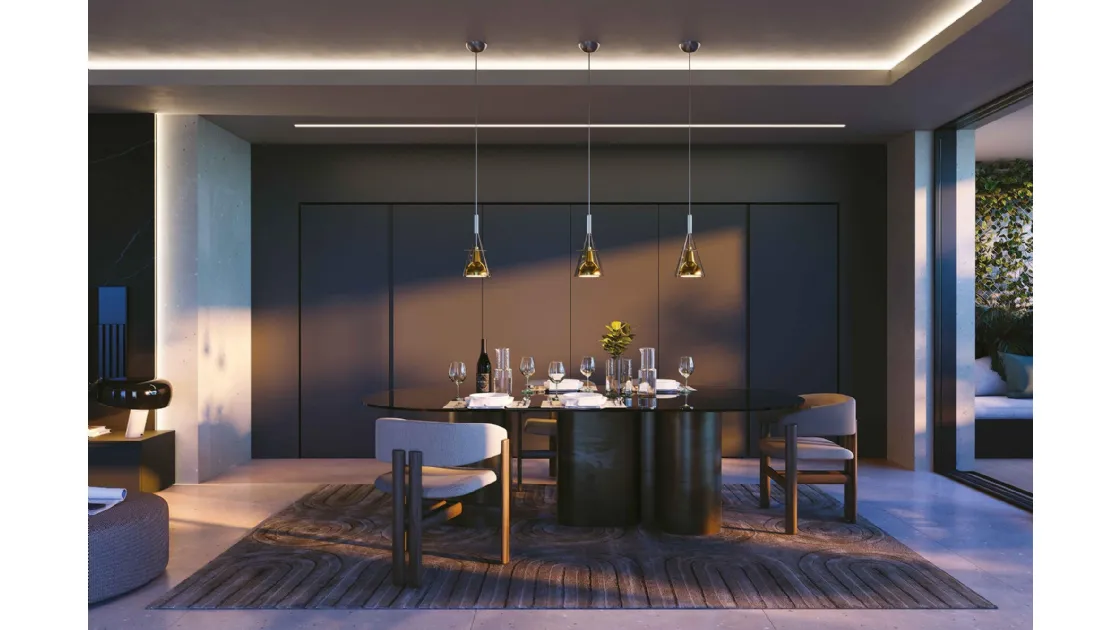 Cucina Moderna lineare Pratica 2516 di La Casa Moderna