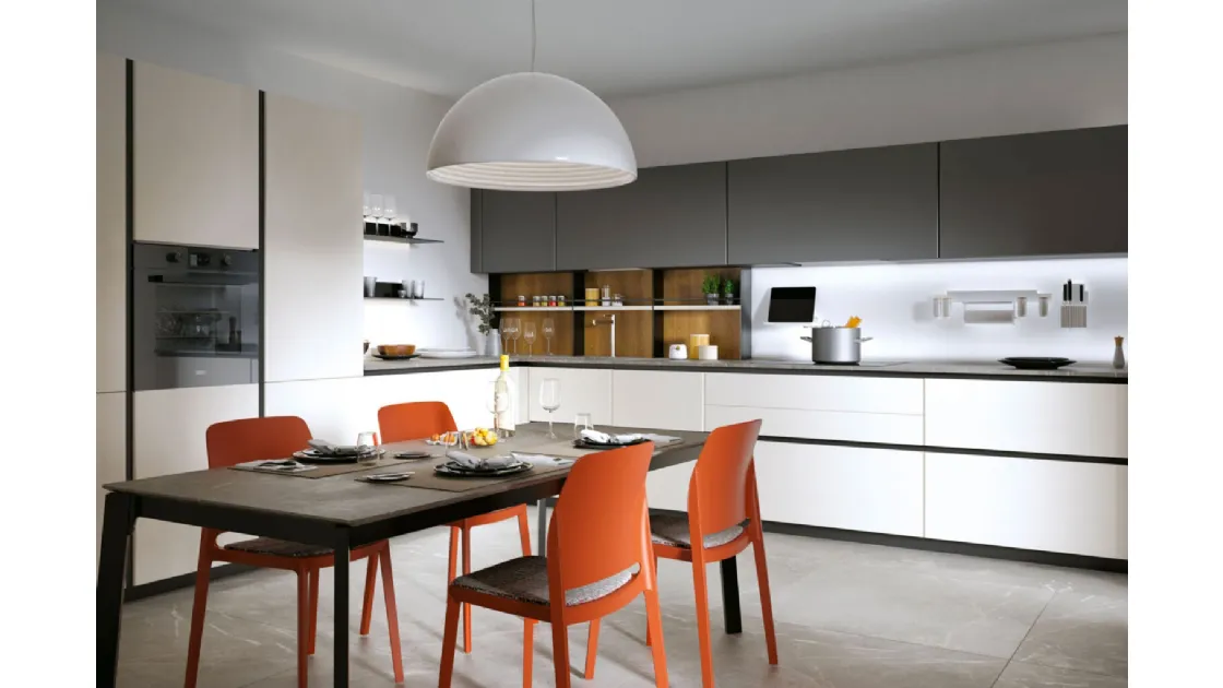 Cucina Moderna angolare Pratica 08 Tag di La Casa Moderna