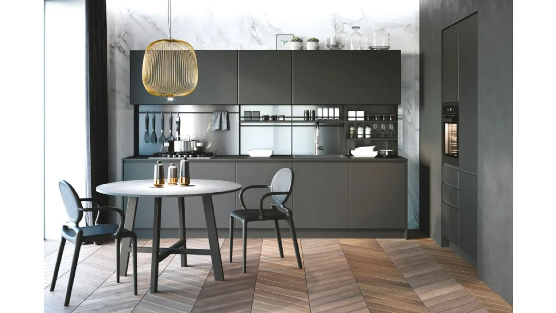 Cucina Moderna Pratica ad angolo 06 Tag di La Casa Moderna