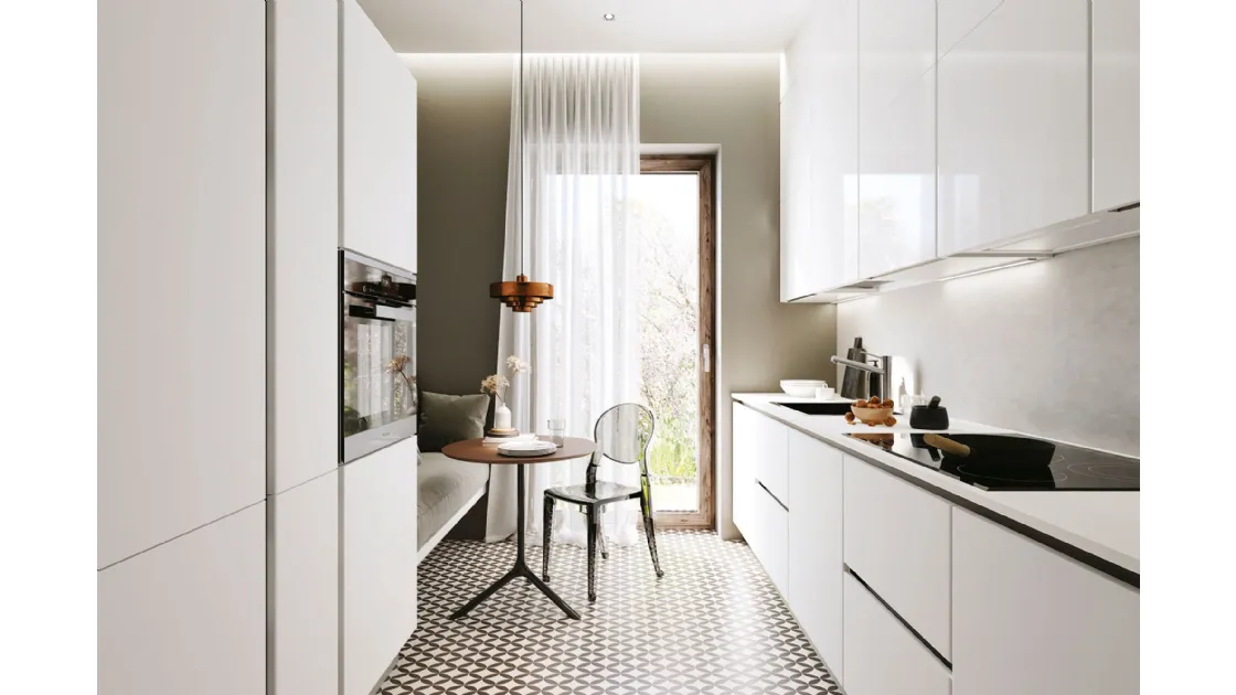 Cucina Moderna lineare Pratica Carol di La Casa Moderna