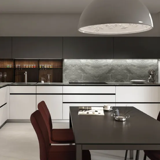 Cucina Moderna Sistematica angolare 04 Tratto di La Casa Moderna
