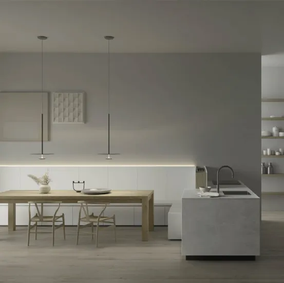 Cucina Moderna Sistematica con penisola 04 Tratto di La Casa Moderna