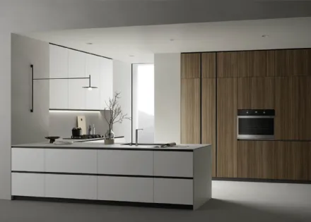 Cucina Moderna Sistematica con penisola 05 Tratto di La Casa Moderna
