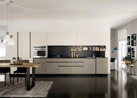 Cucina Moderna Sistematica lineare 03 Tratto di La Casa Moderna