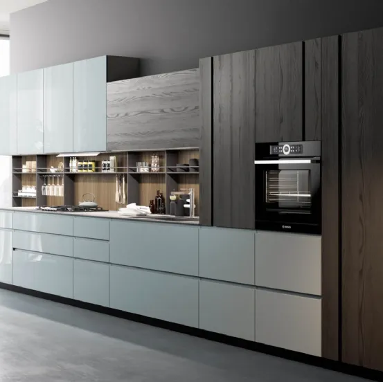 Cucina Moderna Sistematica lineare 04 Tratto di La Casa Moderna