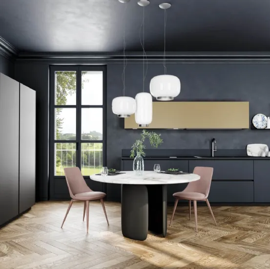 Cucina Moderna Sistematica lineare 06 Pura di La Casa Moderna