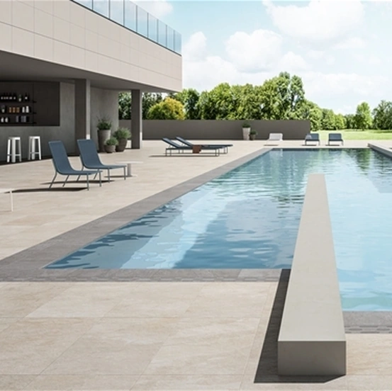 Piastrelle per esterni L2 Ivory Flow di Lea Ceramiche