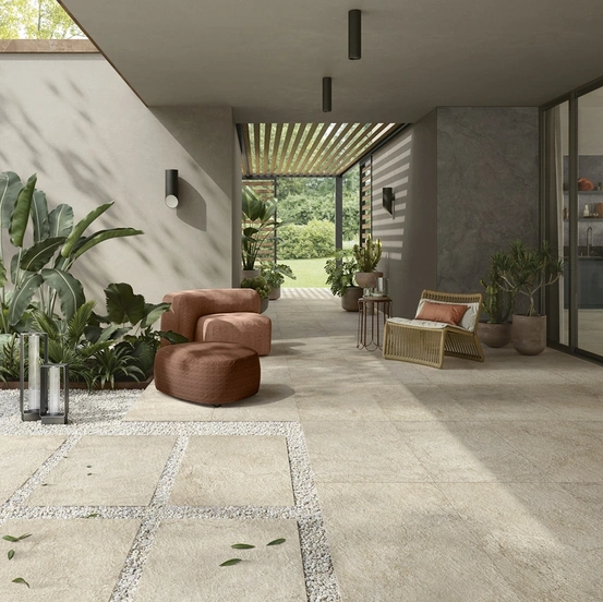 Piastrelle effetto pietra Pulse Sand di Lea Ceramiche