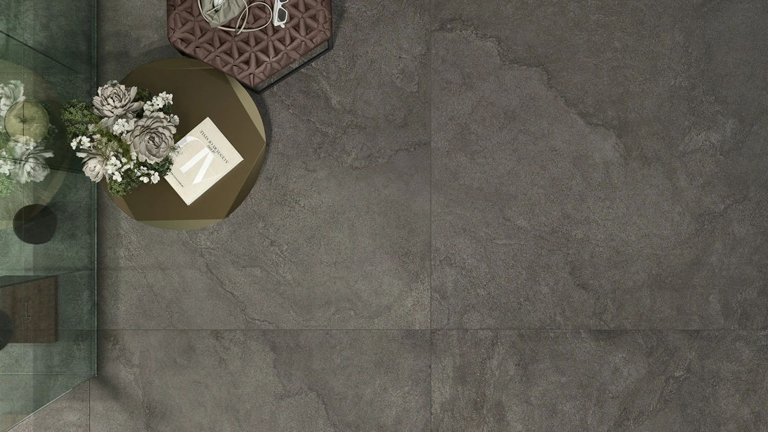 Piastrelle effetto pietra Pulse Shadow di Lea Ceramiche