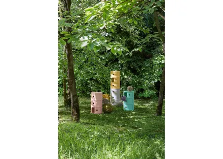 Tavolino contenitore di design Componibili Bio di Kartell