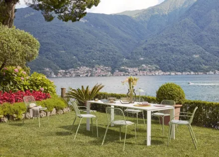 Tavolo Four Outdoor in acciaio di Kartell