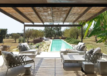 Arredo da esterno Inout in alluminio di Gervasoni