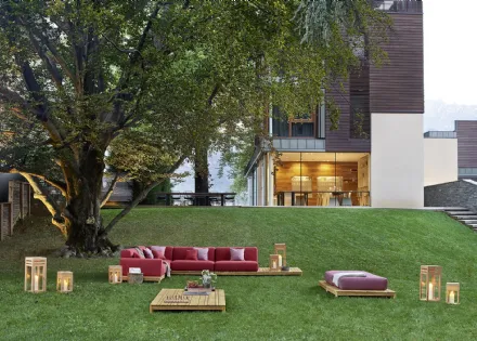 Salotto da esterno Barcode di Varaschin