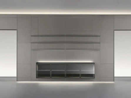 Parete divisoria Modulor Peltro di Rimadesio